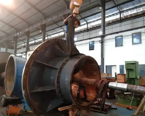 rekondisi piston rod cylinder.