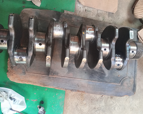 Crankshaft reconditioning and restoration.
