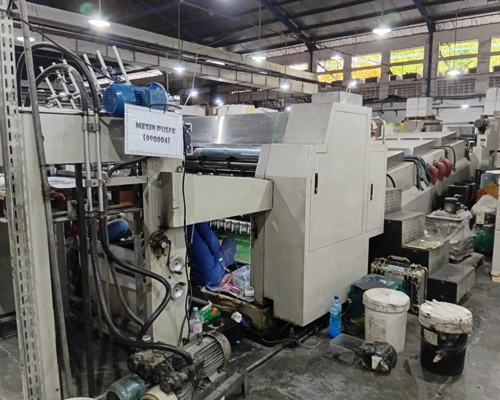 On-site selective plating mesin cetak offset.