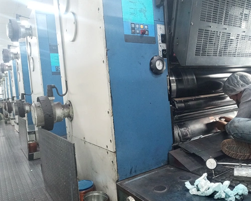 Perbaikan mesin printing offset..